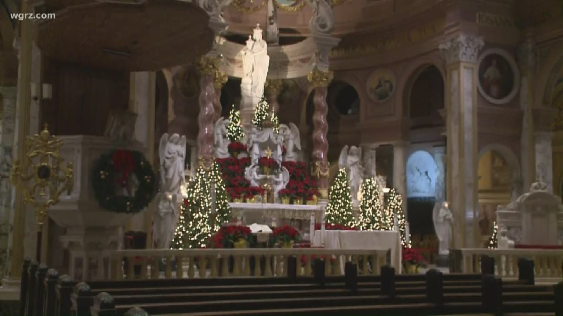 The Basilica celebrated its first mass on Christmas Eve almost 100 year ago