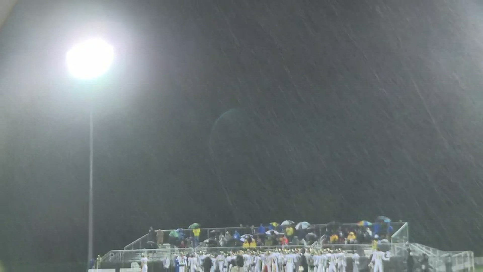 Friday night in the rain at Orchard Park the Quakers beat Williamsville North 33-19 to move into the Section 6 Class AA semifinals.