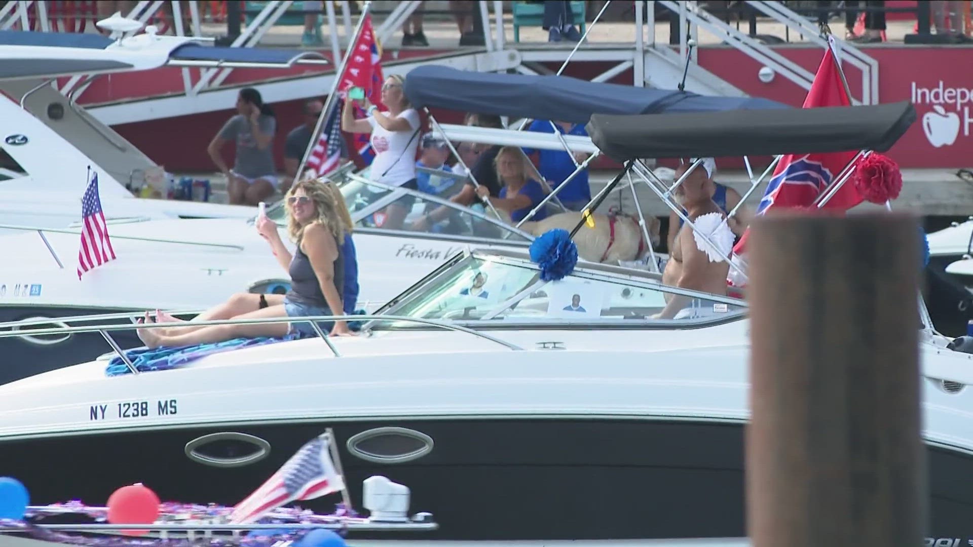 Bills Mafia Boat Parade