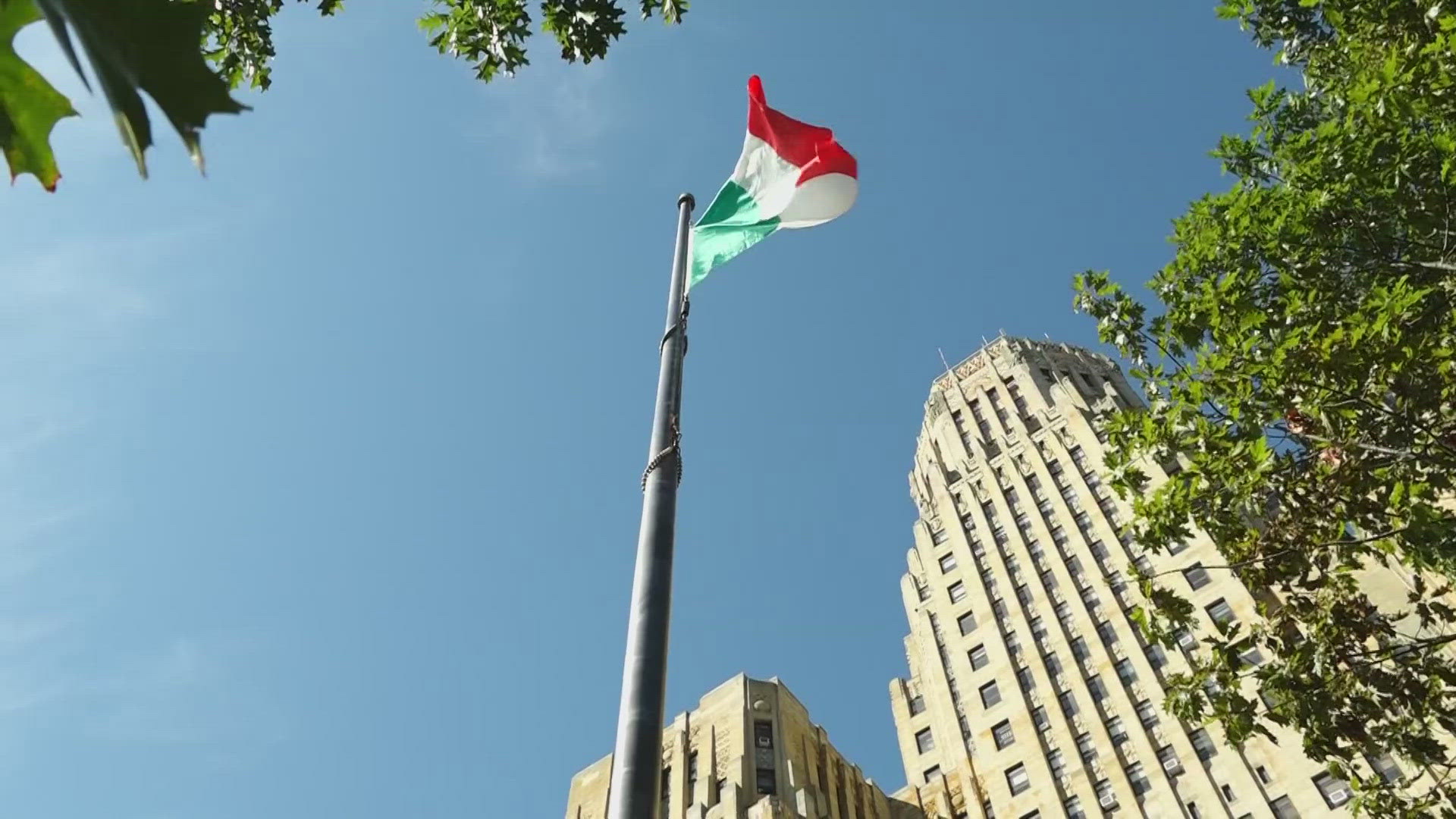 Buffalo marks Italian Heritage month with a flag raising in Niagara ...