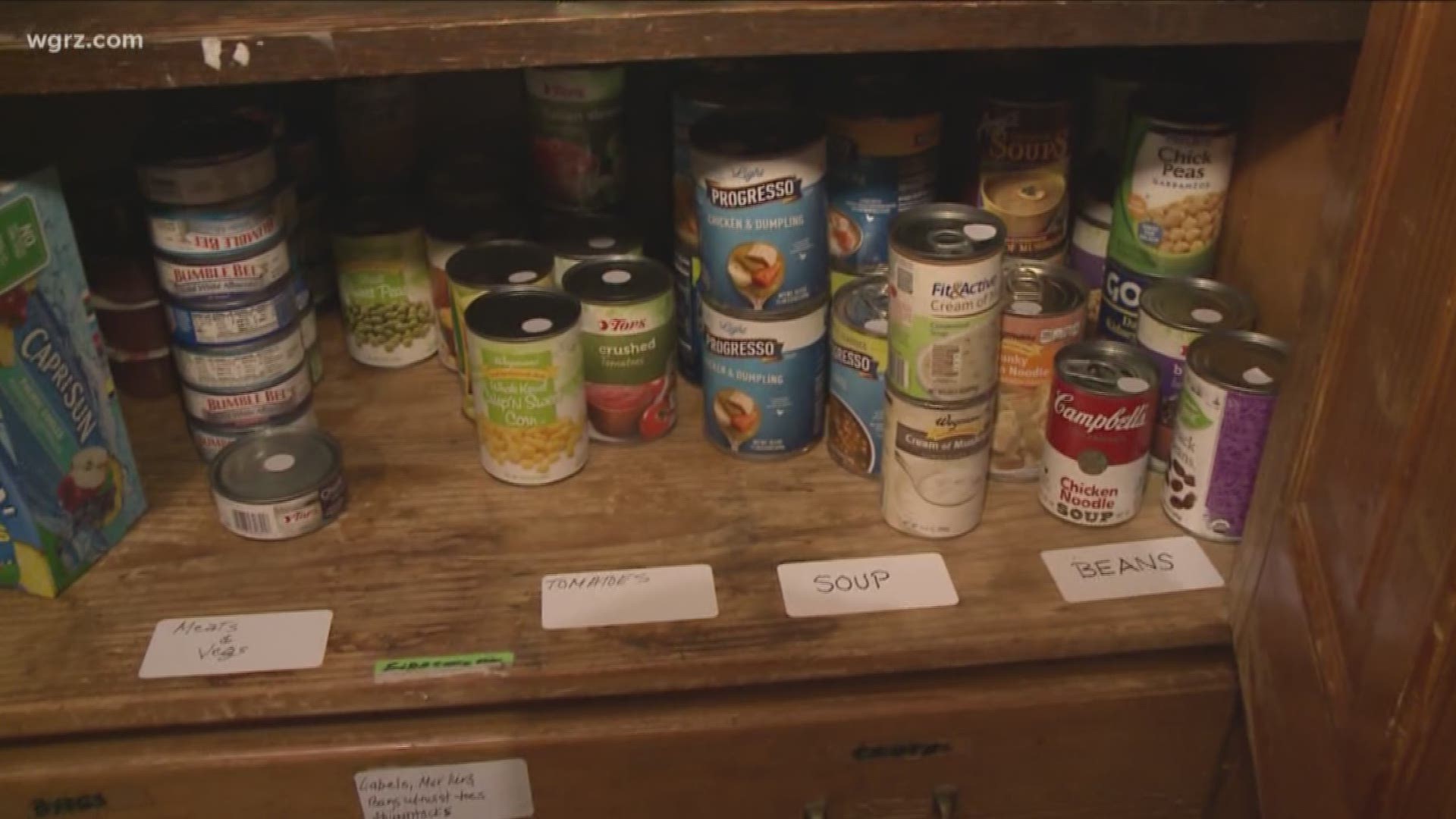 'Little Free Pantry' in Amherst, open to the public