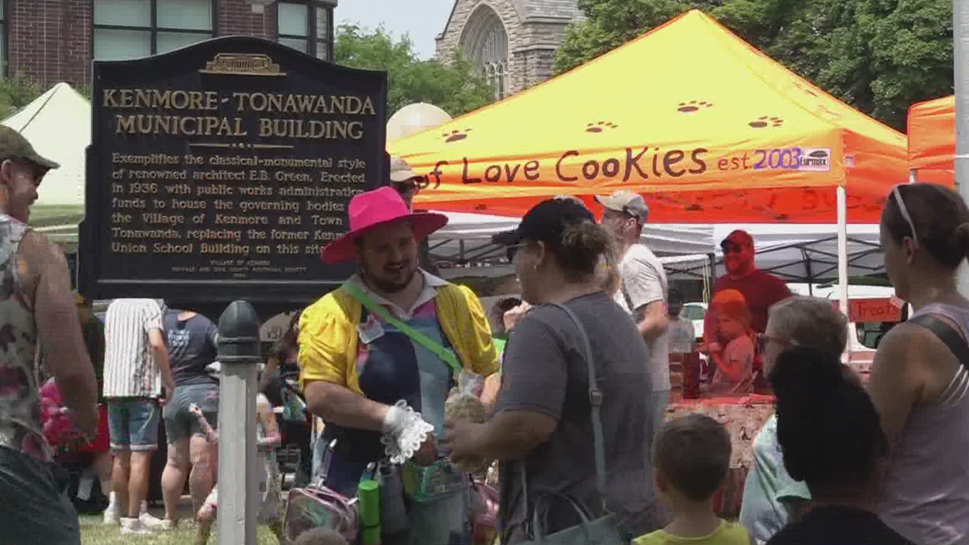 Dozens of vendors offered everything from produce and honey, to baked and canned goods.