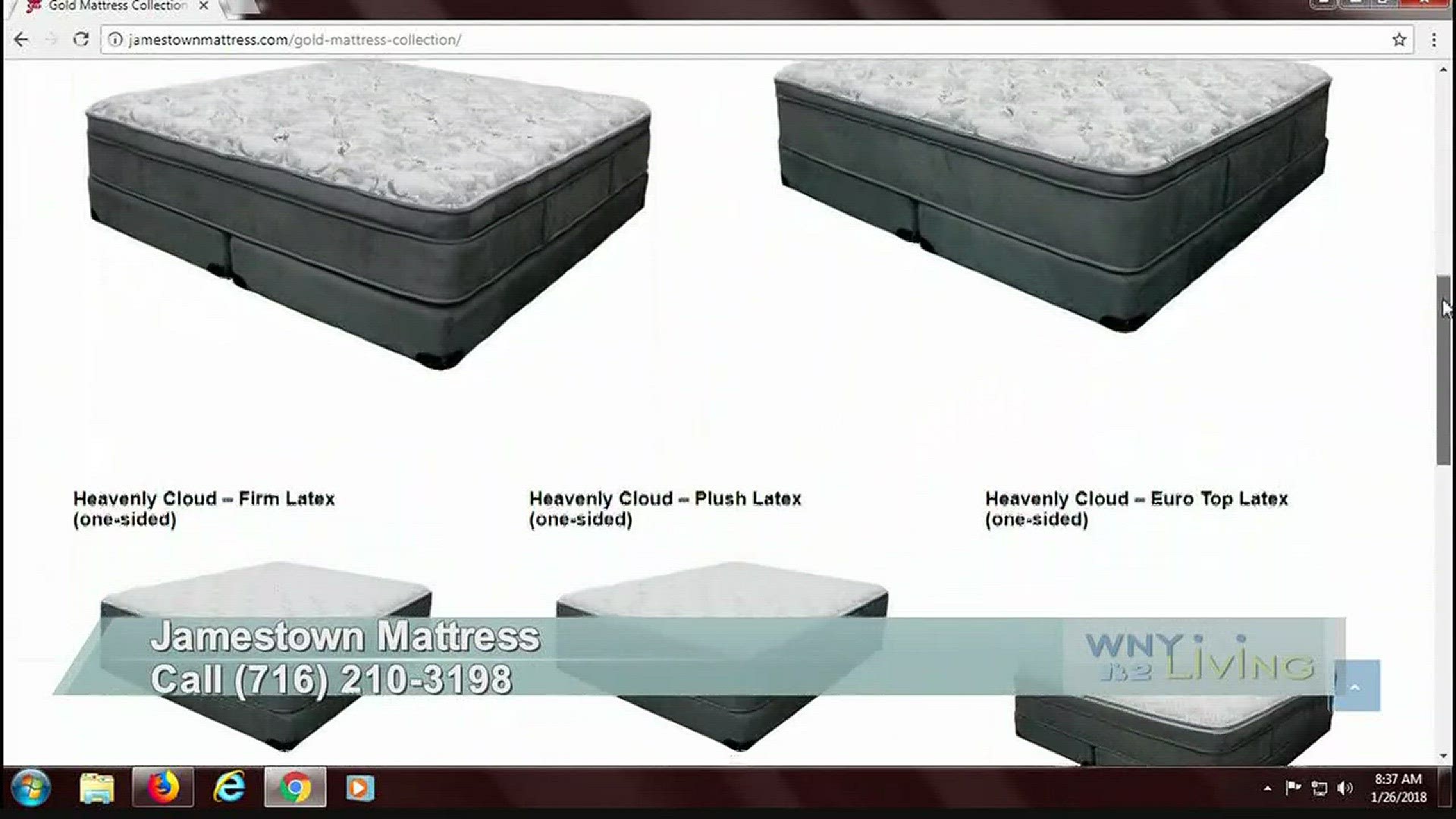 WNY Living - January 29 - WECK Jamestown Mattress