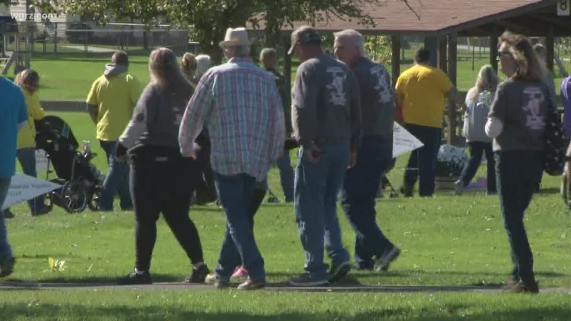 Today was the 27th Annual Walk to Remember. It highlights national pregnancy and infant loss and encourages support for families who have lost a baby.