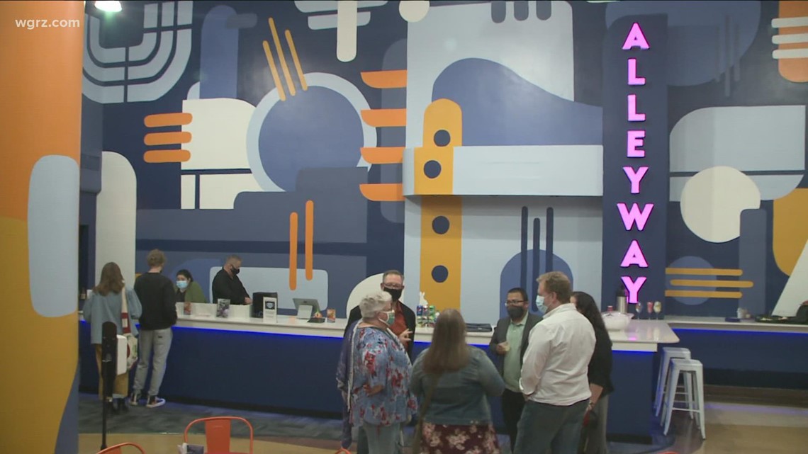 A new mural at Alleyway Theater unveiled Friday - Vimarsana News