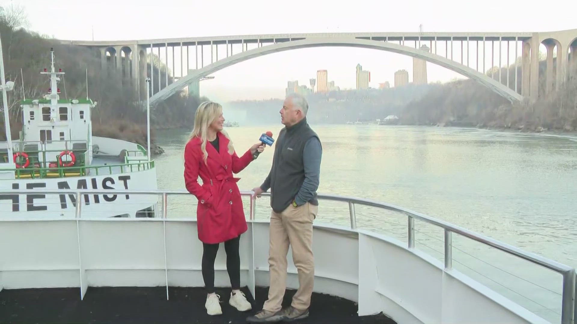 Daybreak's Lauren Hall was live from Niagara Falls to talk about the upcoming season.