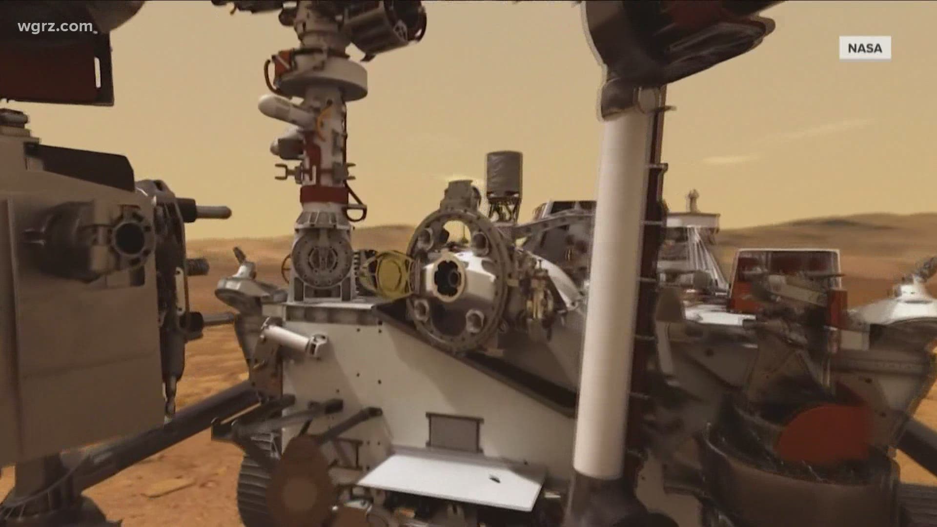 Moog's engineers helps land Mars Rover
