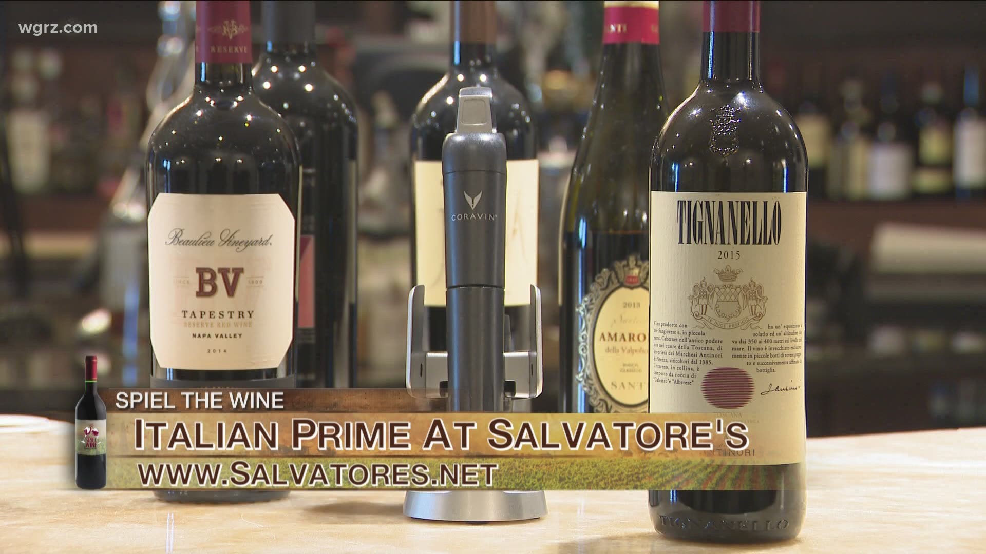 Spiel The Wine - September 26 - Segment 1 (THIS VIDEO IS SPONSORED BY ITALIAN PRIME AT SALVATORE'S)