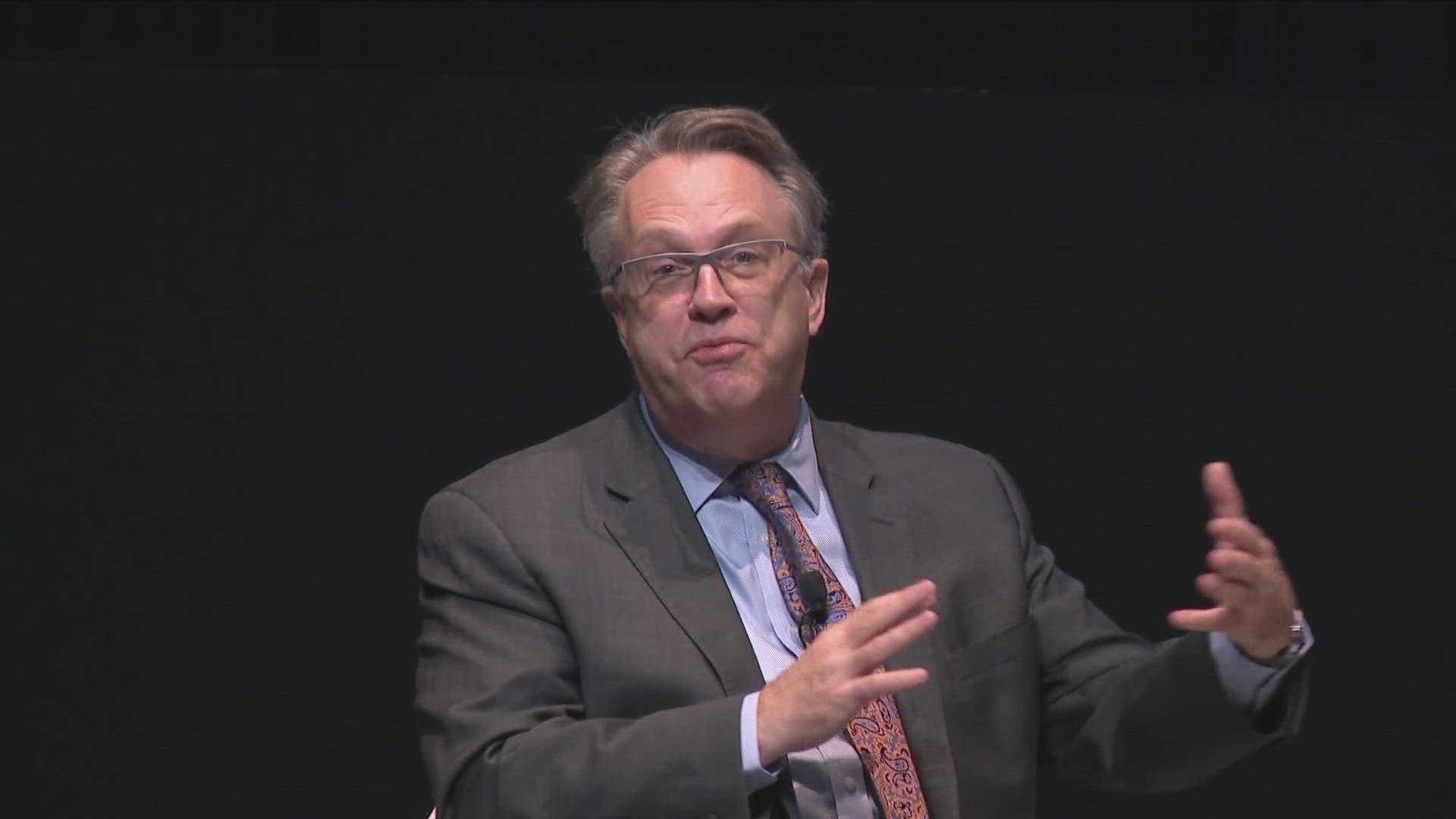 Federal Reserve Bank of New York President John Williams who is one of those trying to use higher interest rates and other strategies just enough to ease inflation.