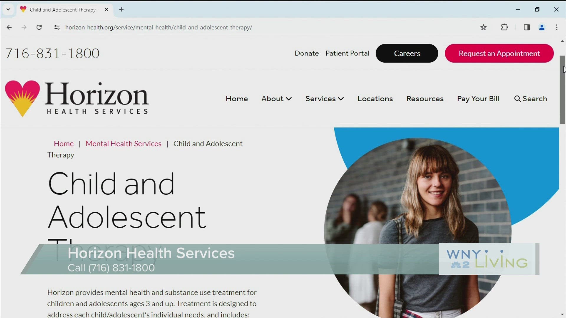 Sat. March 16th -Horizon Health Services (HORIZON HEALTH SERVICES)