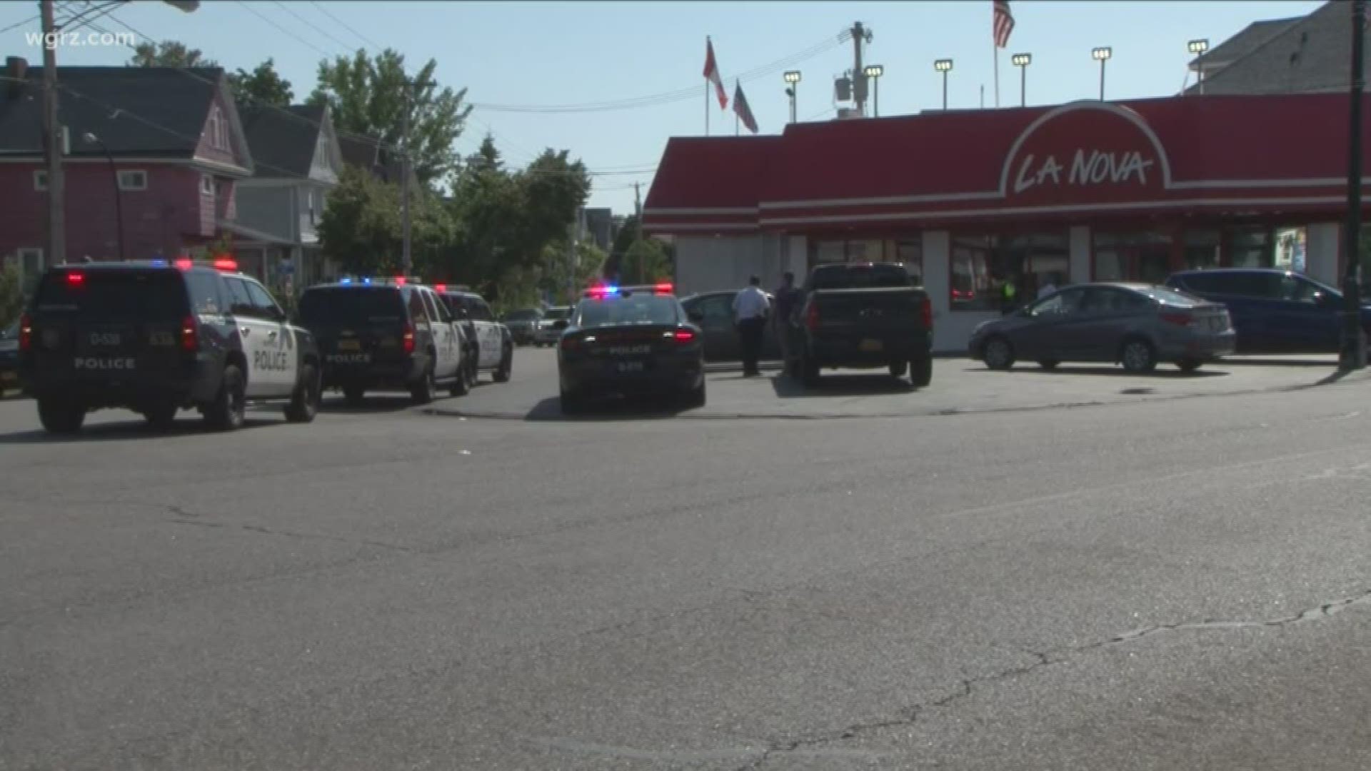 Man shot near LaNova pizza on the west side