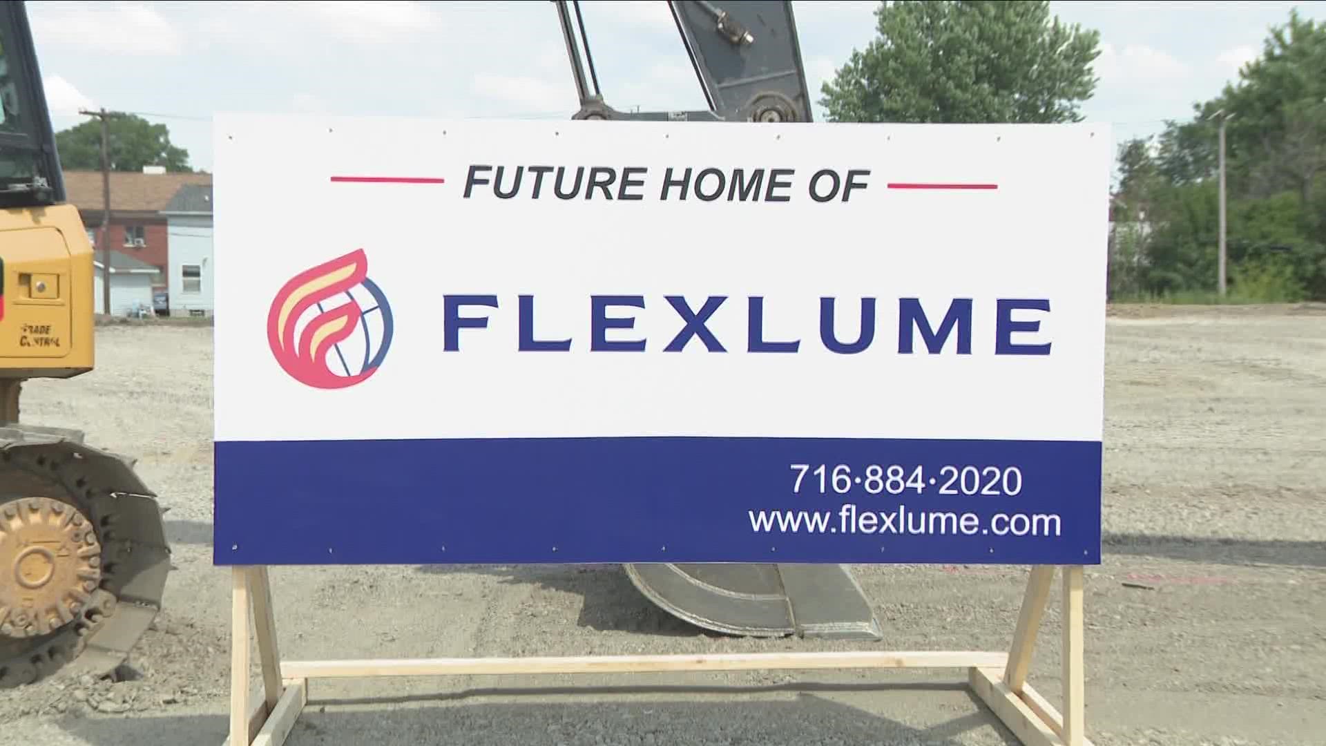 Flexlume will move from Buffalo to Lackawanna next year.