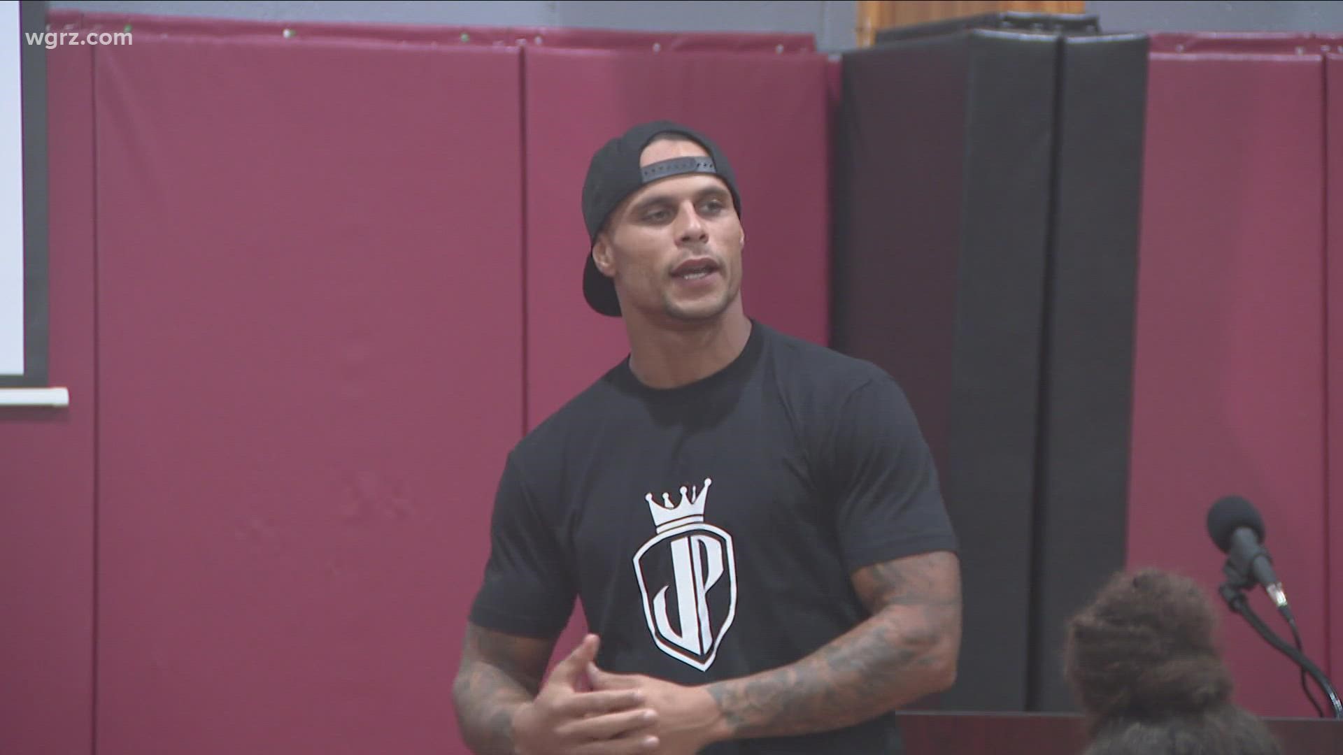Ever since opening up about his recovery from alcohol addicition, Poyer has dedicated his time away from the field to helping others who share the same struggle.
