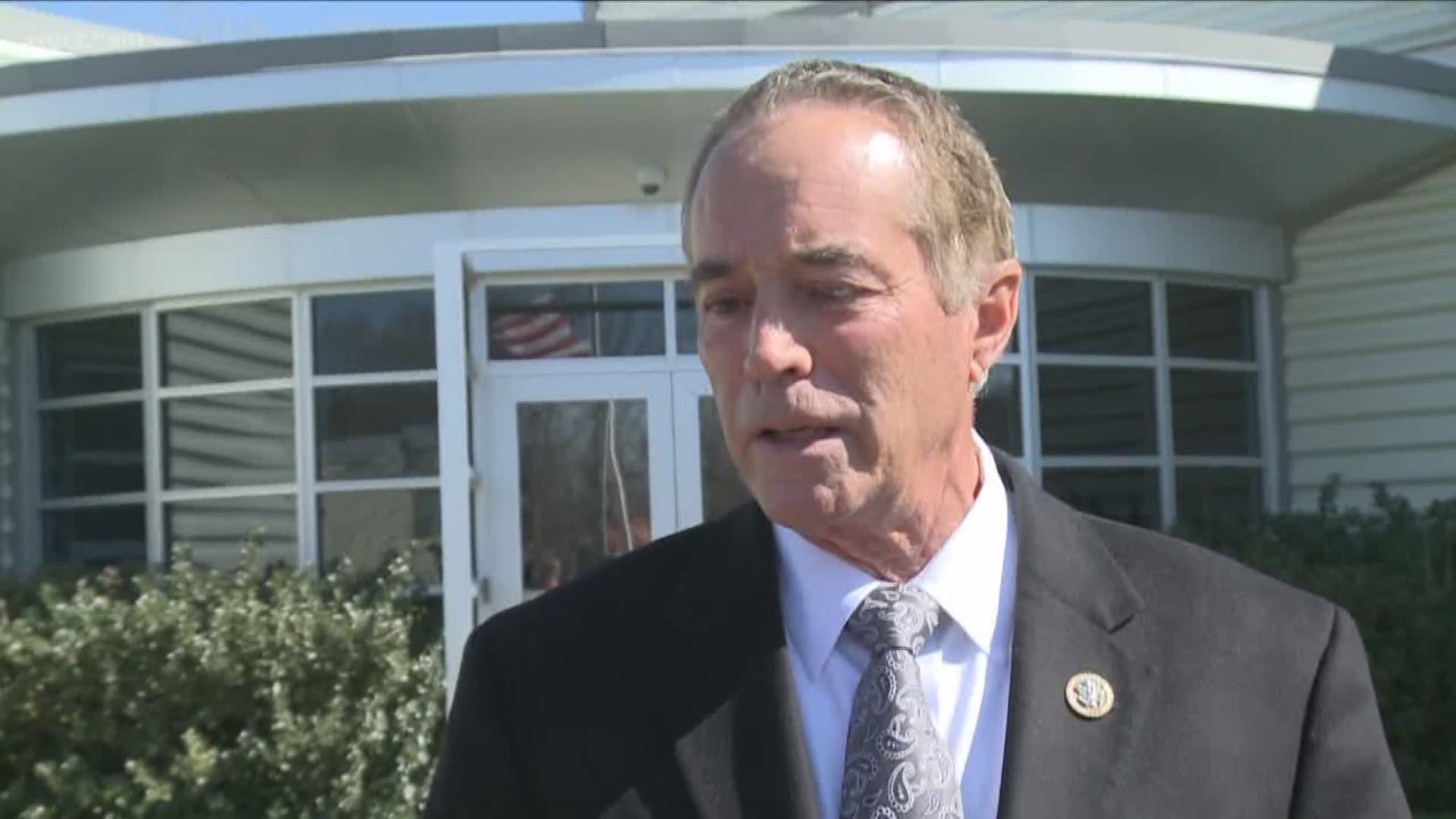 Congressman Chris Collins speaks about the former Republican who petitioned for to run on the Green Party line and then withdrew.