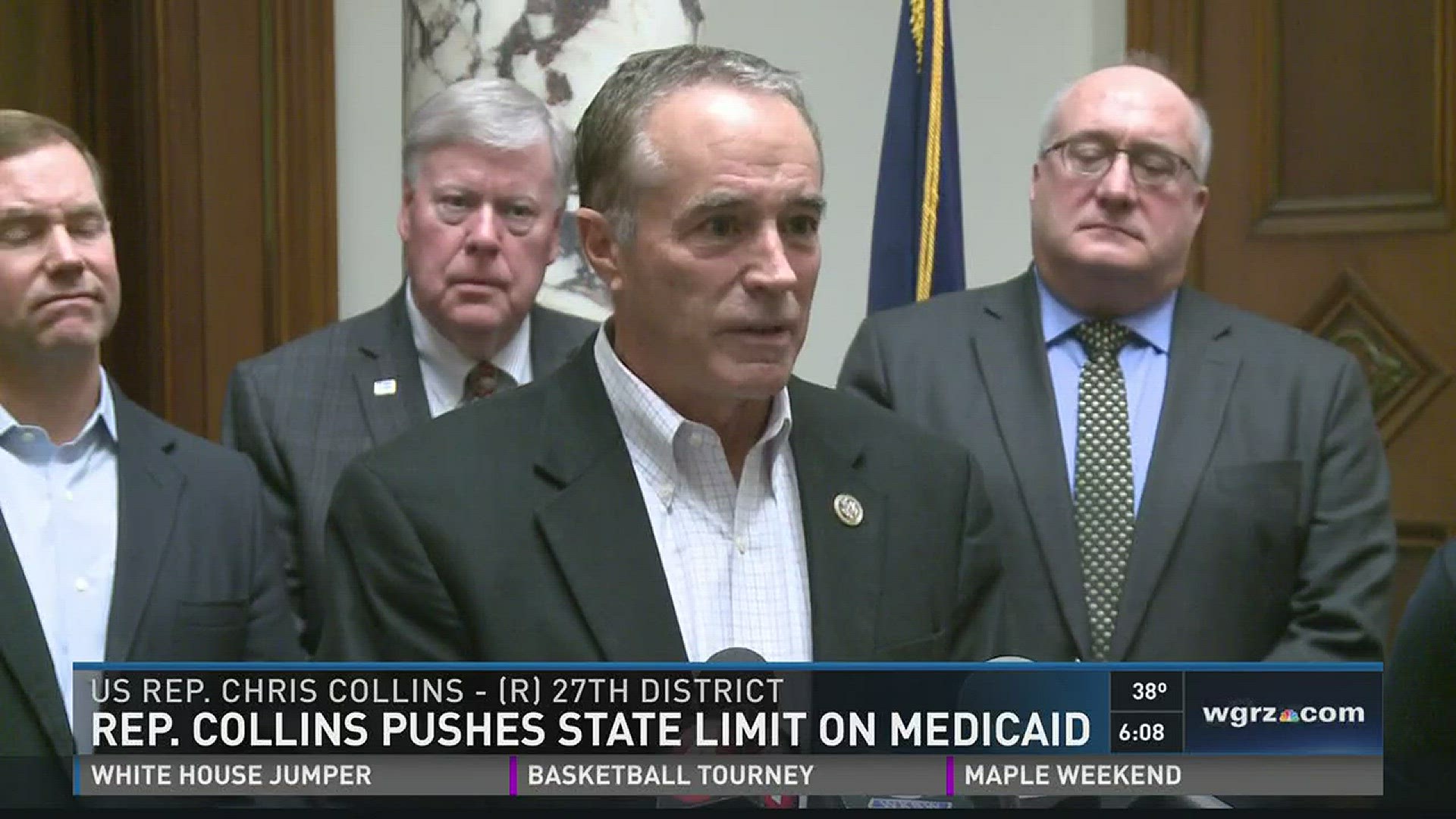 Rep. Collins Pushes State Limit on Medicaid