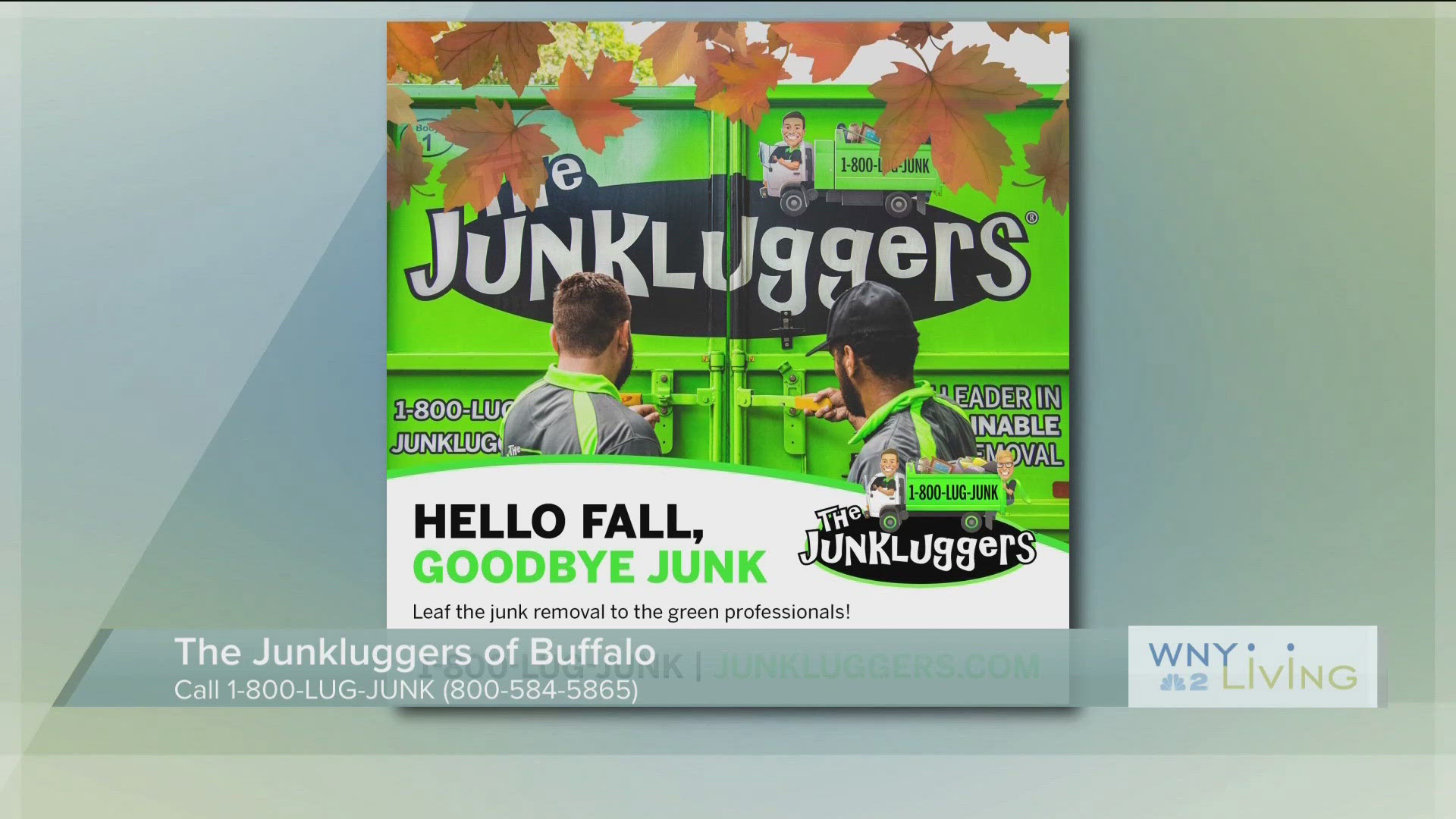 WNY Living - August 31 - The Junkluggers of Buffalo (THIS VIDEO IS SPONSORED BY THE JUNKLUGGERS OF BUFFALO)