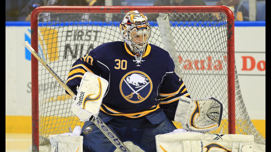 Buffalo Sabres Reebok Face Off NHL Player Goalie Ryan Miller #30