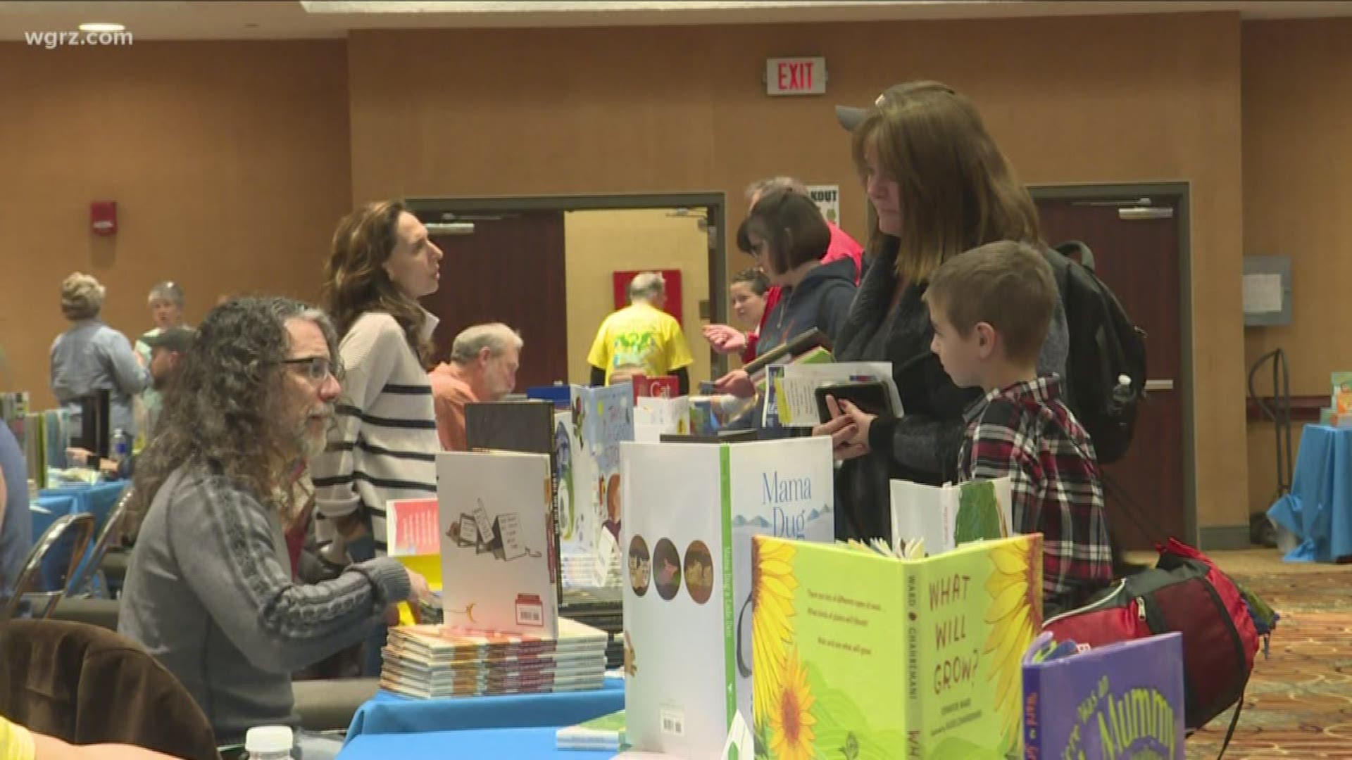The expo had close to 200 books to give away during the event, and it had breakout sessions for children, parents, and teachers.