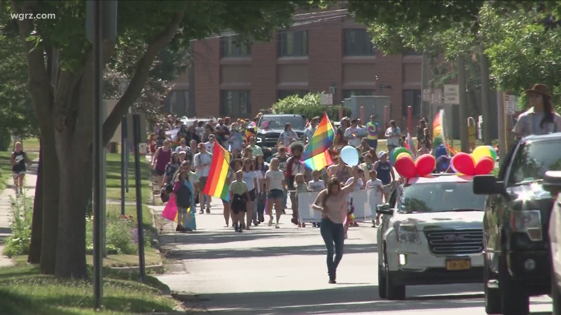 The Town of Batavia held its second ever Pride parade this morning, the kickoff event amid for a weekend of celebration.