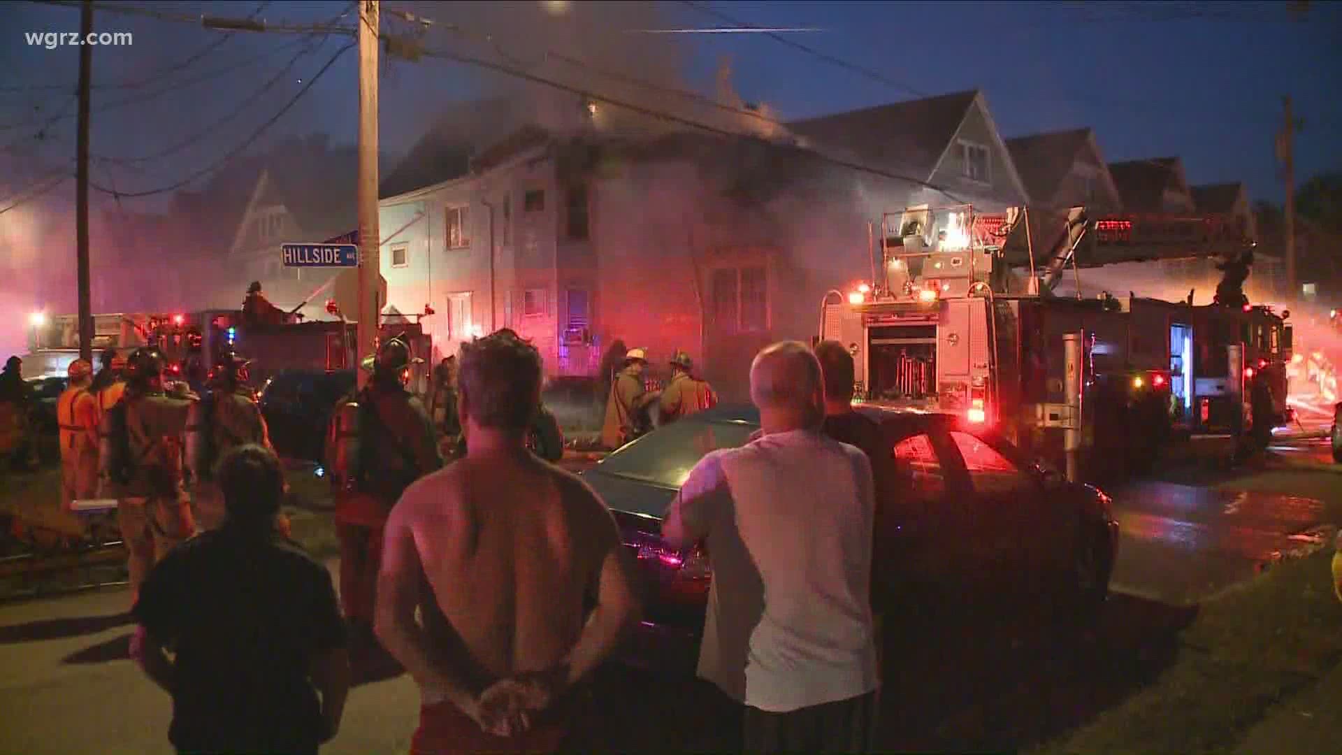 Fireworks suspected in South Buffalo house fire