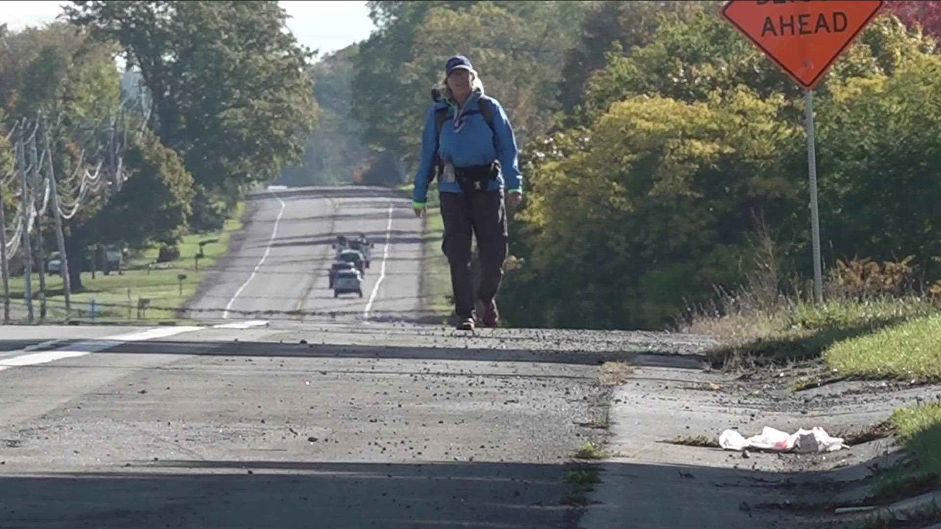 Mom on a mission, walking for suicide prevention