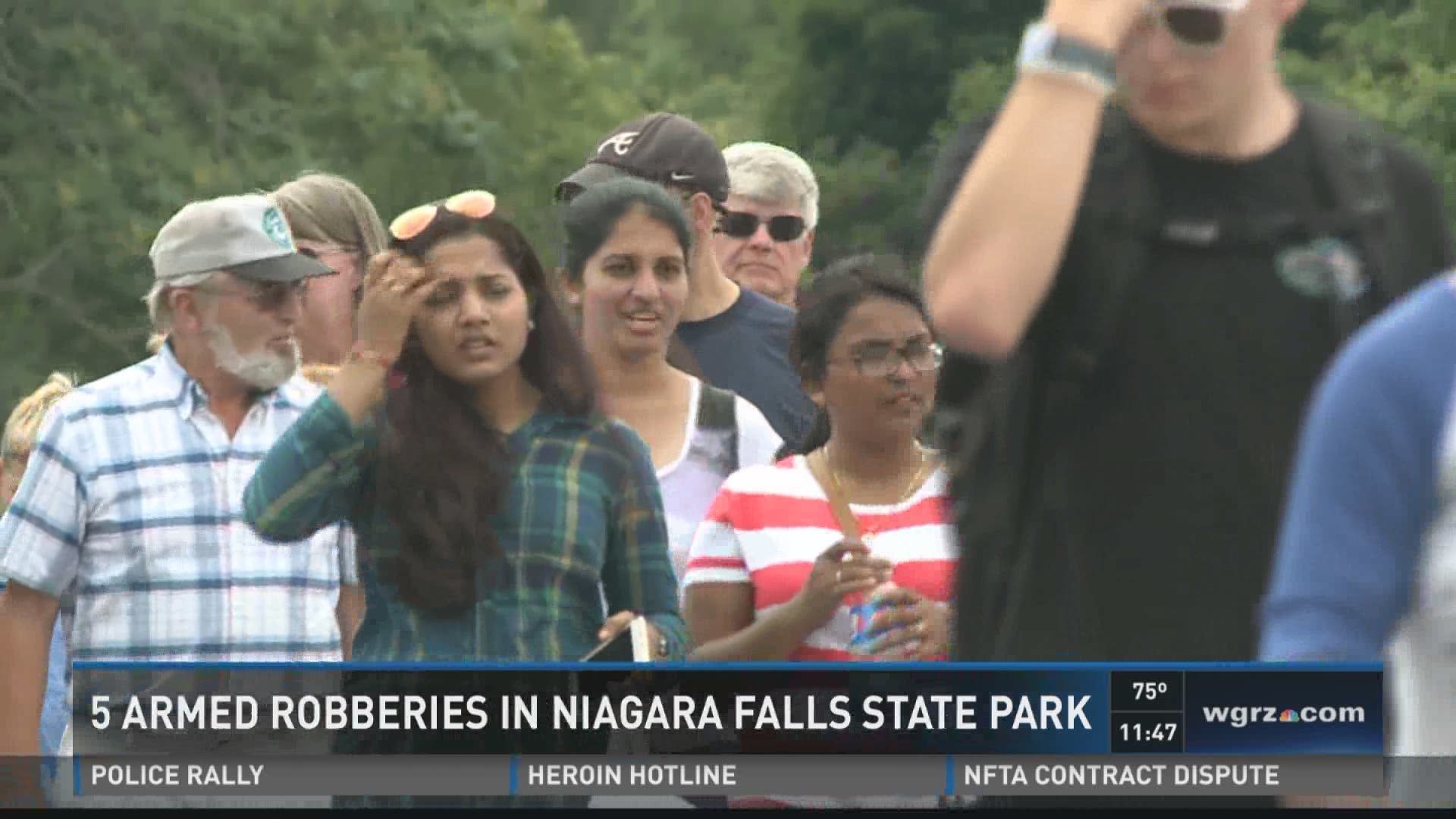 Several armed robberies at Falls State Park | wgrz.com