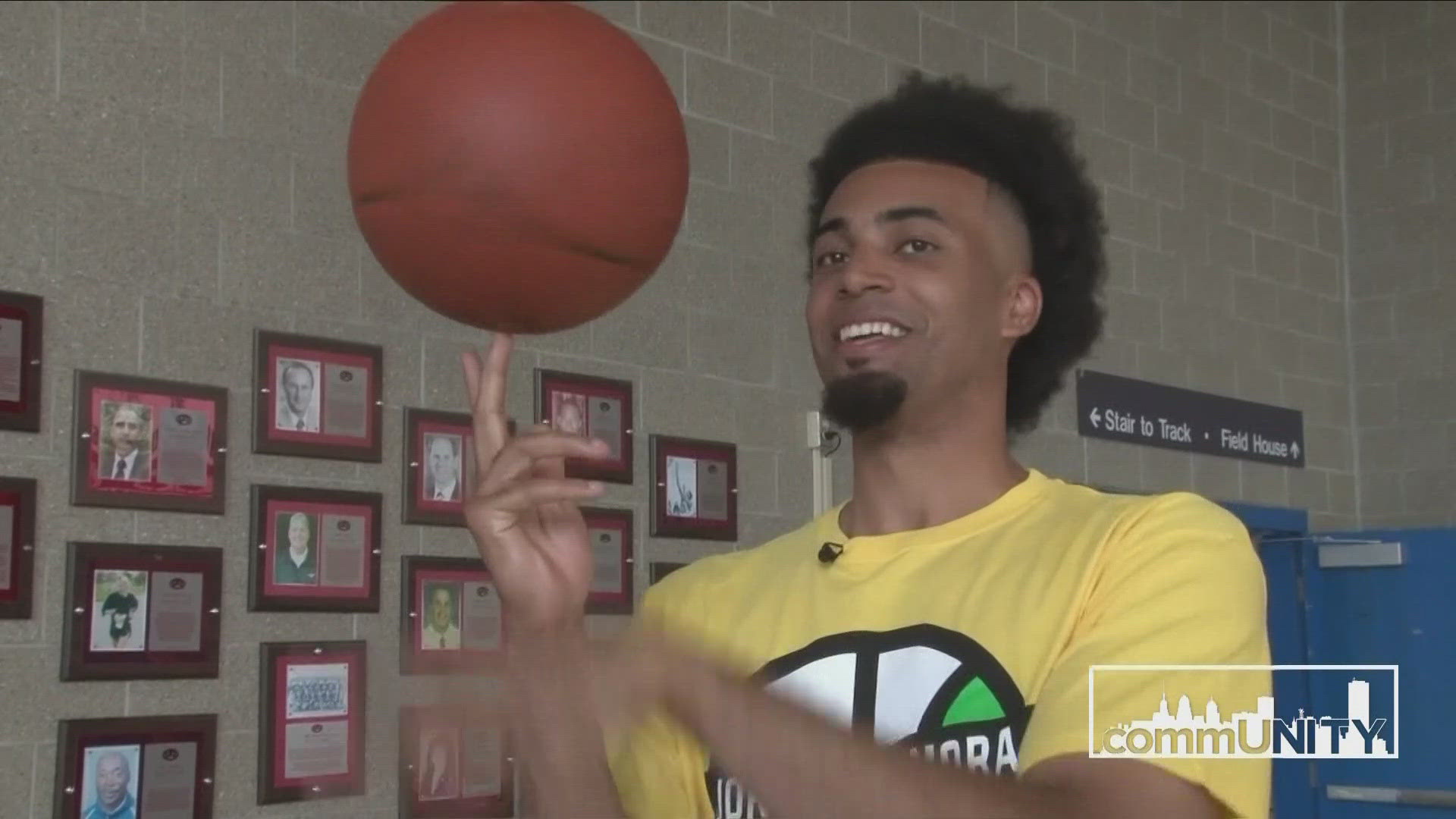 Jordan Nwora of the Toronto Raptors never forgets to help the kids in Buffalo.