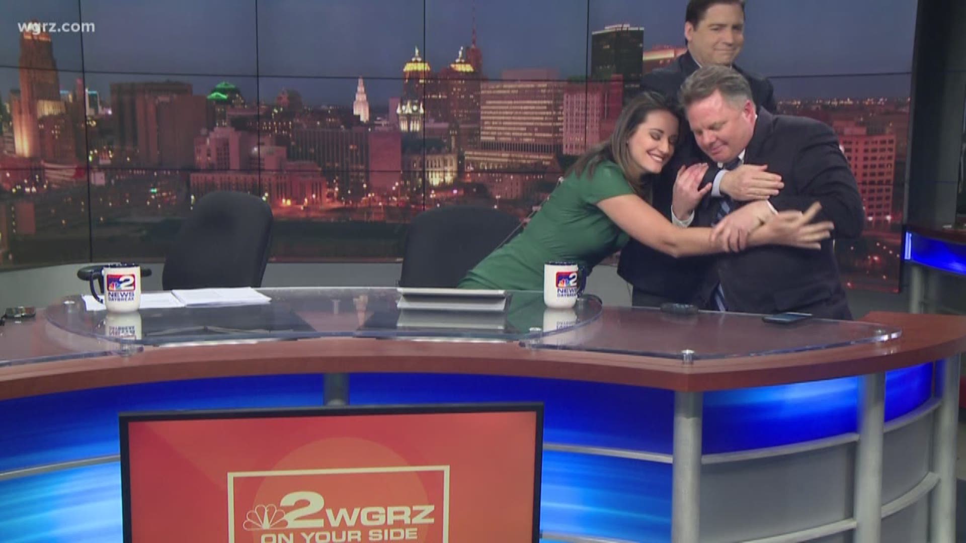 Patrick reads mean tweets viewers have sent in. Pete and Melissa console him with a big hug.