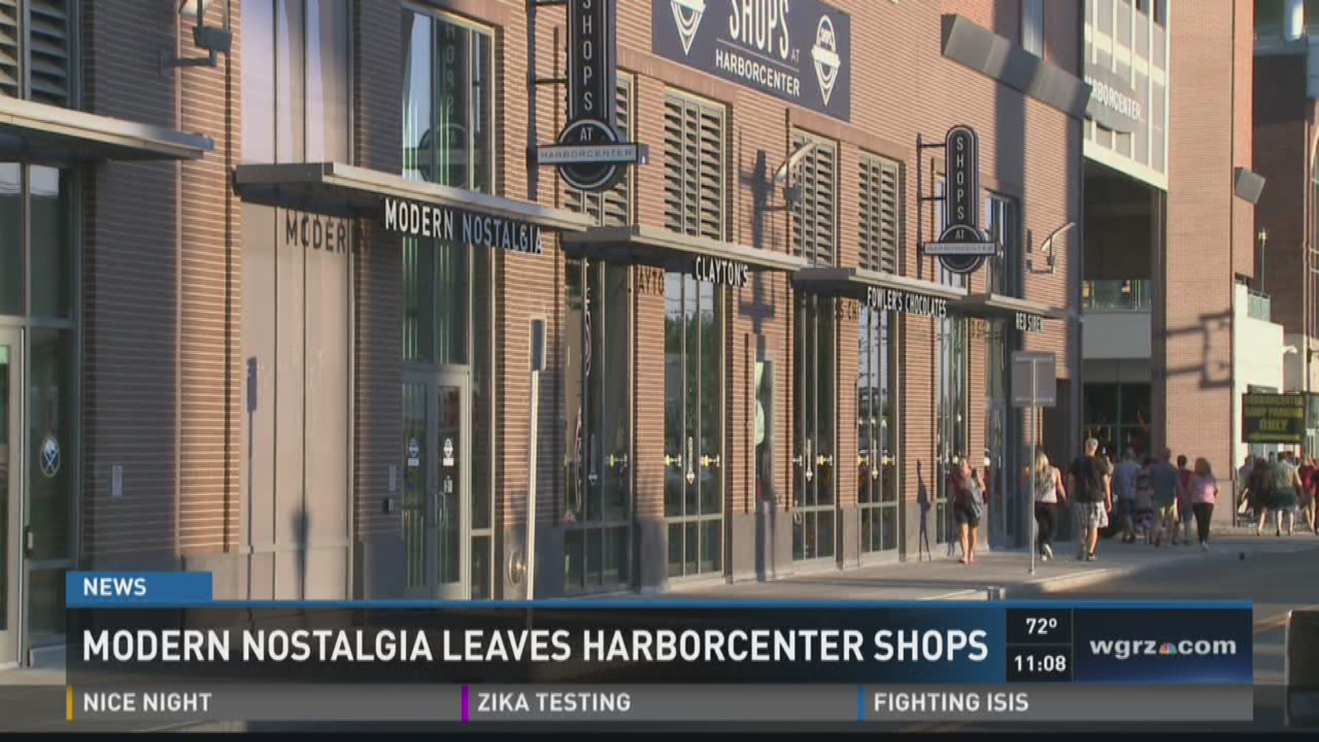 Modern Nostalgia leave Harborcenter shops