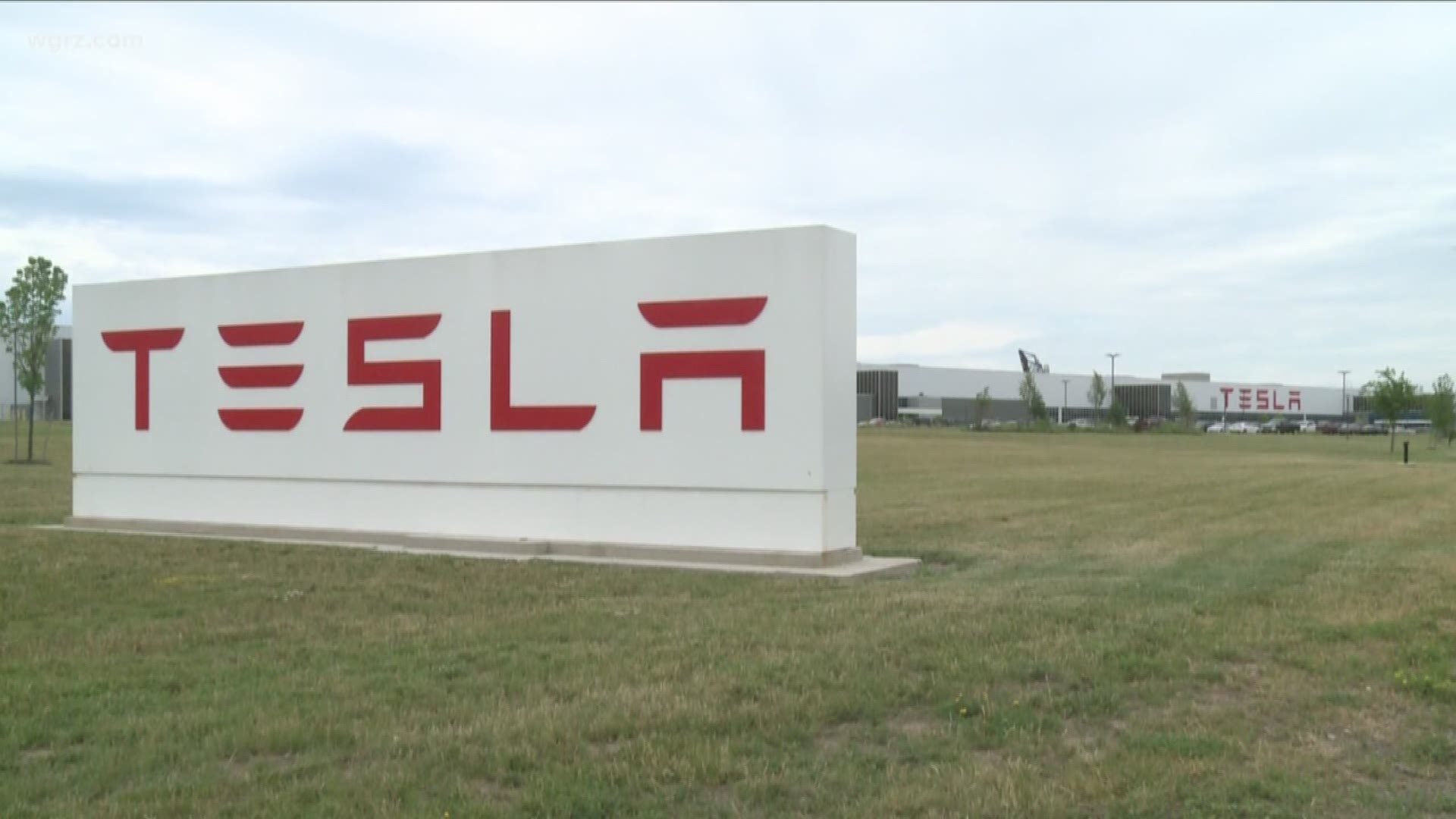 Rare Look Inside Tesla Plant In South Buffalo