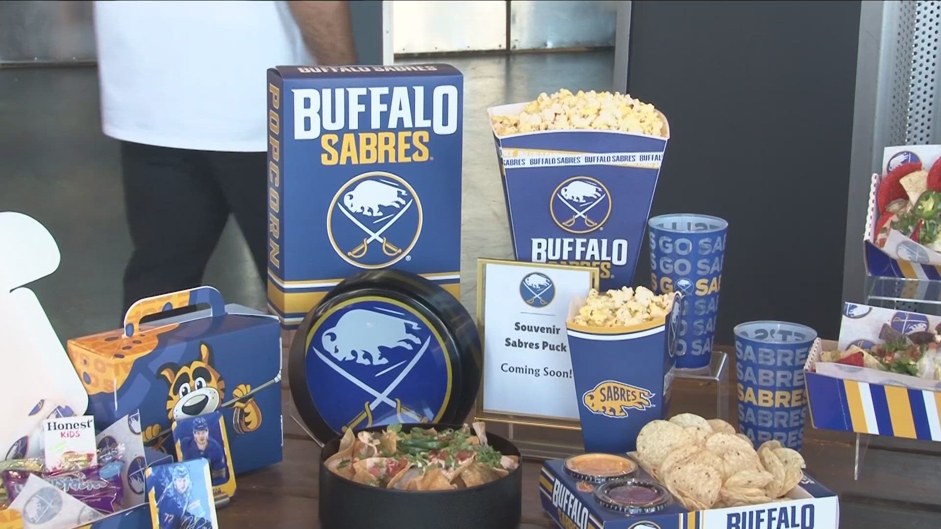 Buffalo Sabres play their 1st home game this Thursday