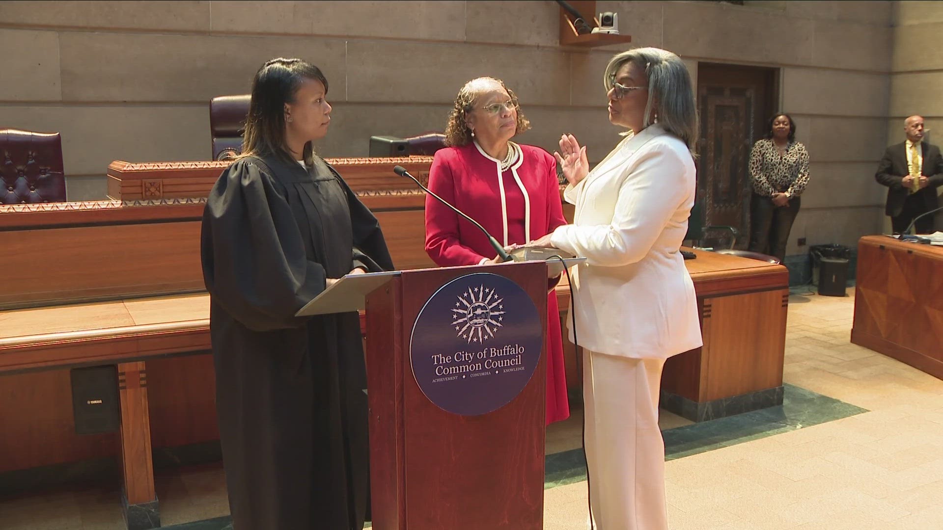 New Common Council members sworn-in today