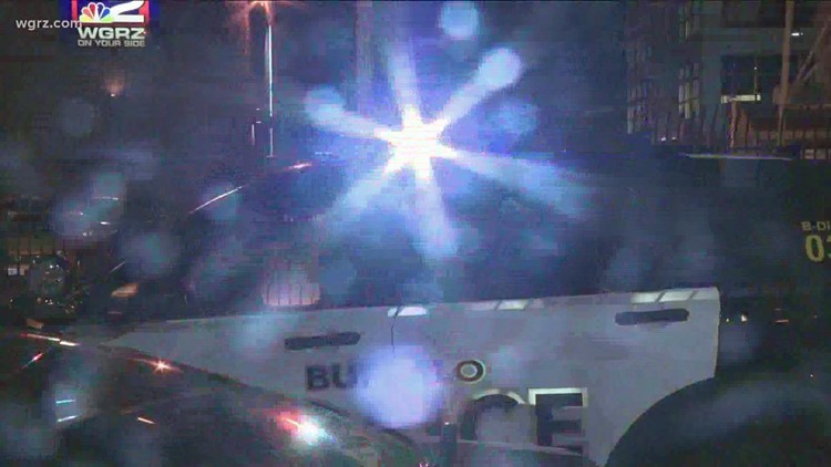 Buffalo Police are investigating an early Monday morning shooting on Franklin Street
