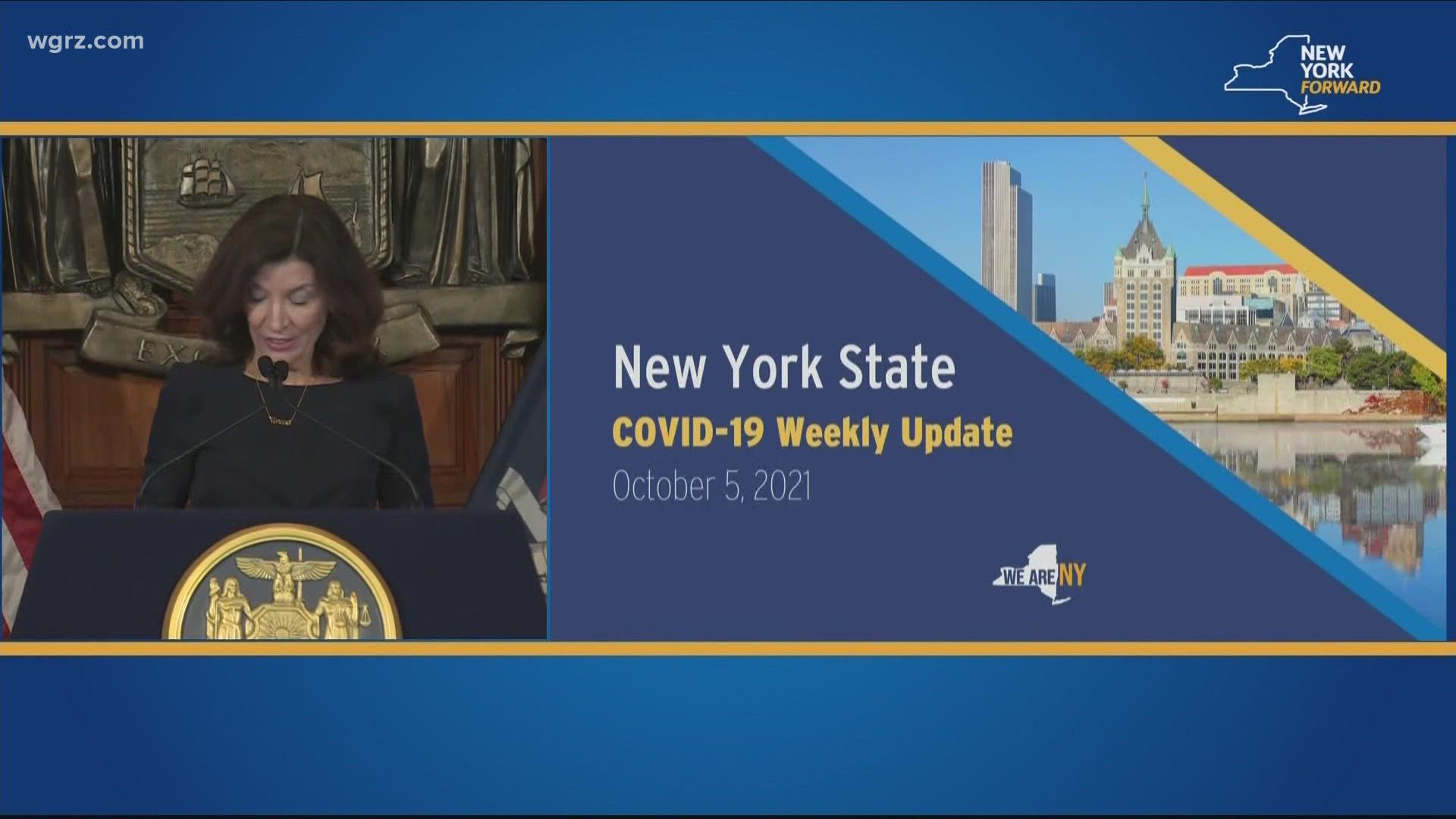 Governor Hochul announced yet another vaccine mandate for employees who work in settings that treat patients with mental health issues and developmental disability.