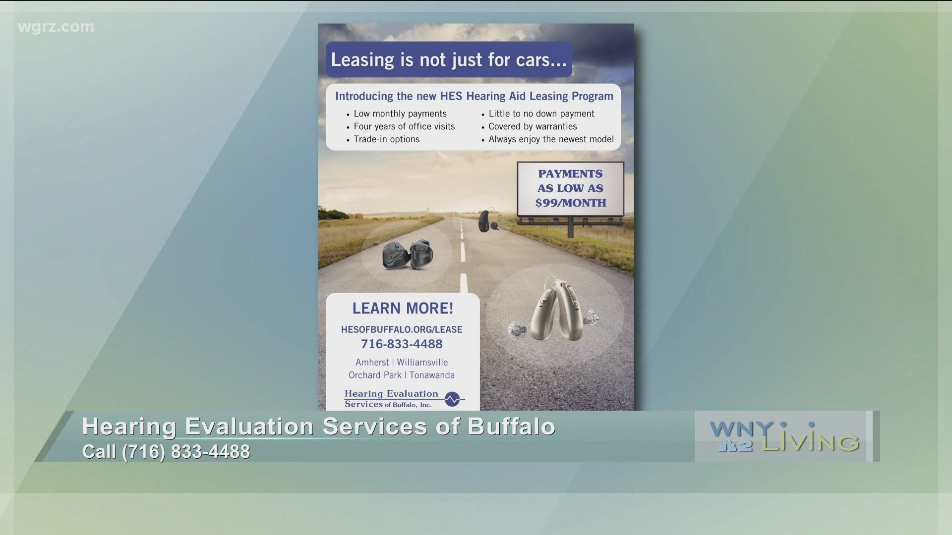 WNY Living - November 28 - Hearing Evaluation Services of Buffalo (THIS VIDEO IS SPONSORED BY HEARING EVALUATION SERVICES OF BUFFALO)