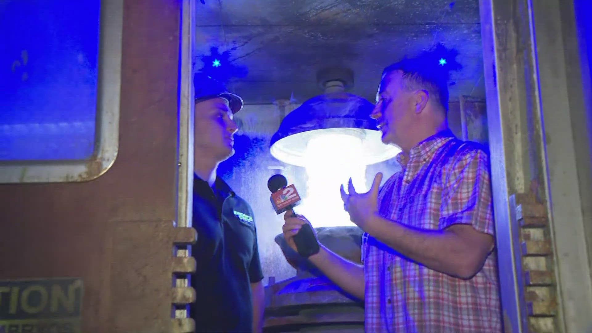 Kevin O'Neill checks out a new escape room in Tonawanda 5/15/25