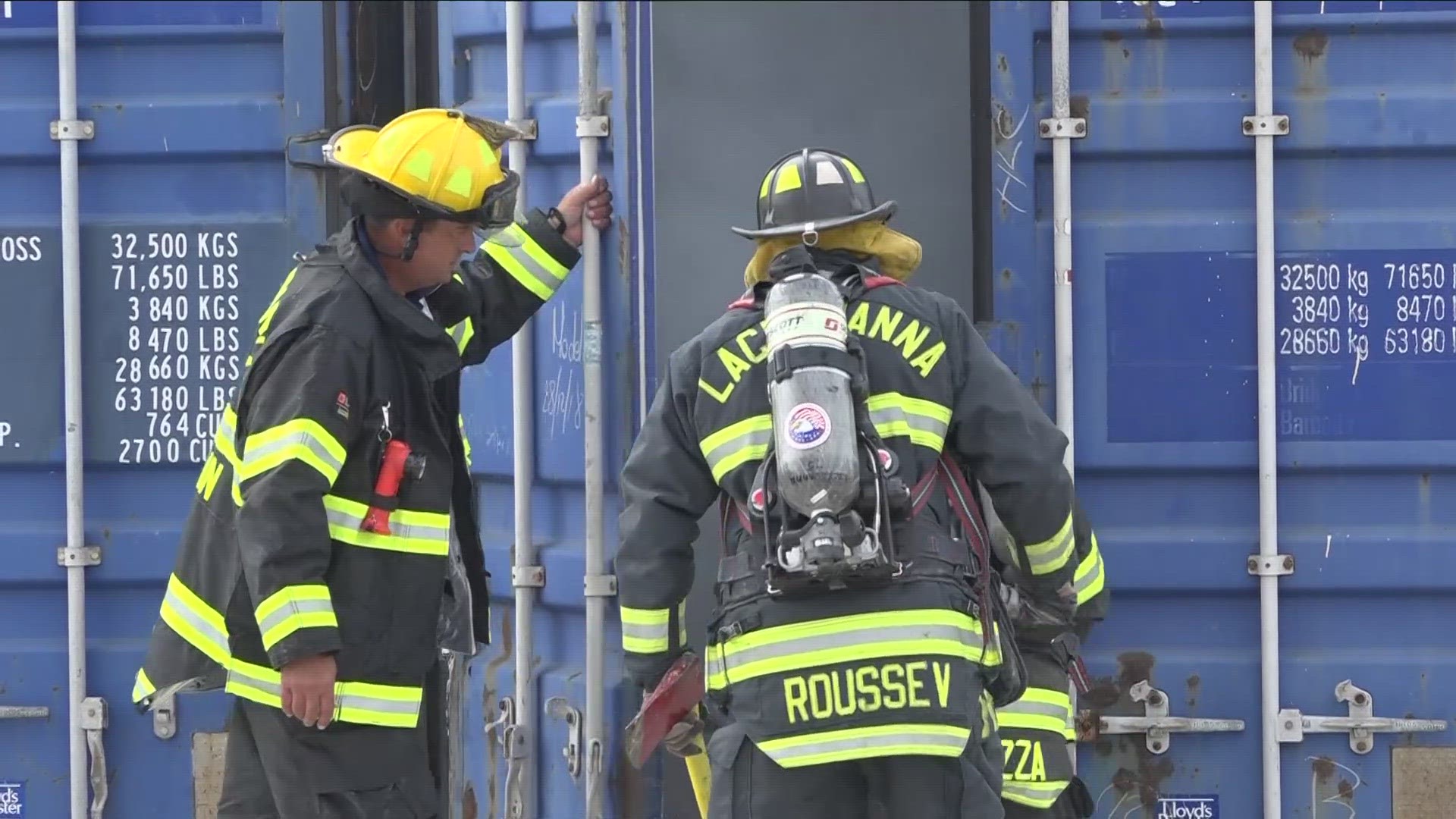 City Of Lackawanna Officials Unveiled the New Fire Training Facility