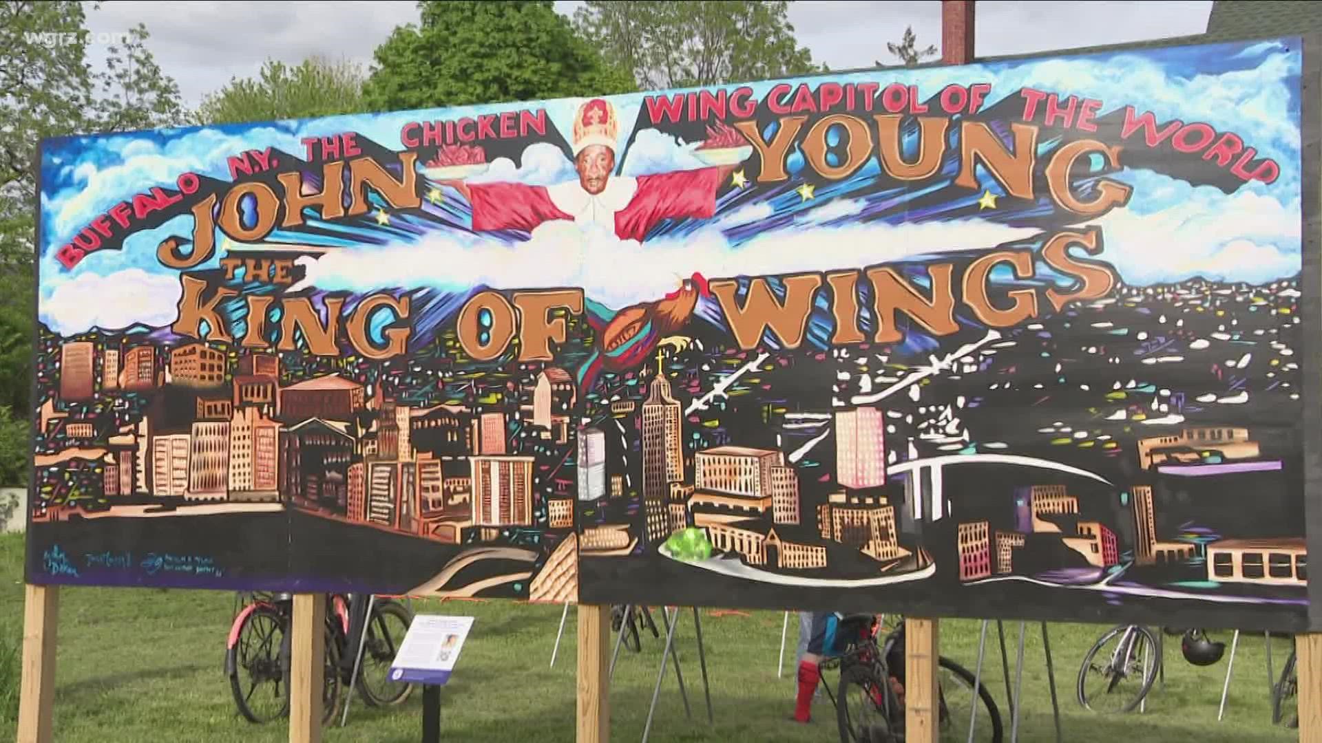 John Young opened Buffalo's first whole chicken wing restaurant "Wings N Things" back in the 1960s.