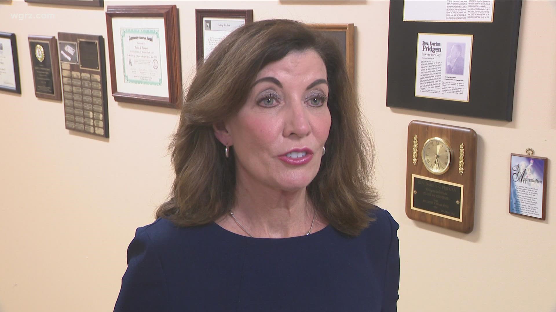 Gov. Kathy Hochul said an attack on one is an attack on all of us.