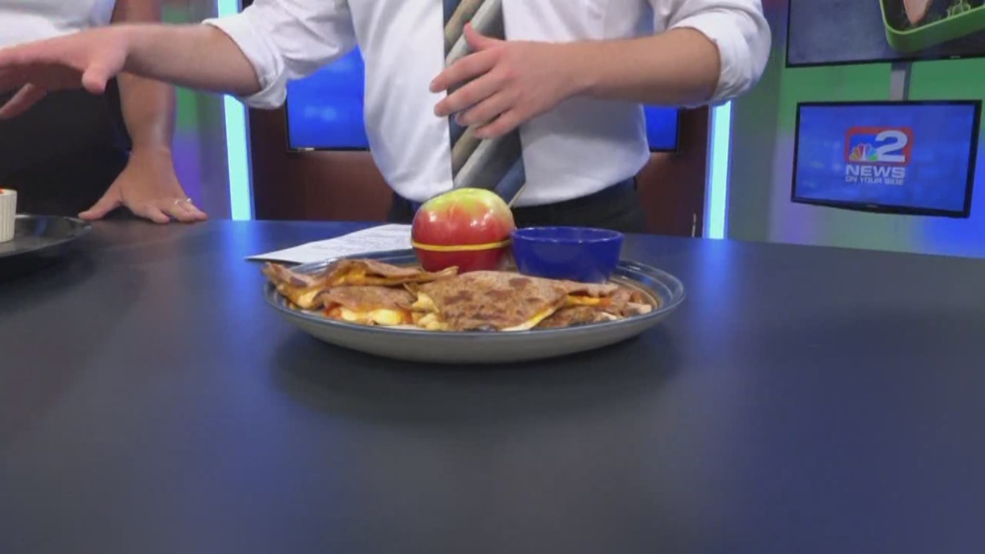 Joshua Robinson shares a simple back to school recipe for lunches