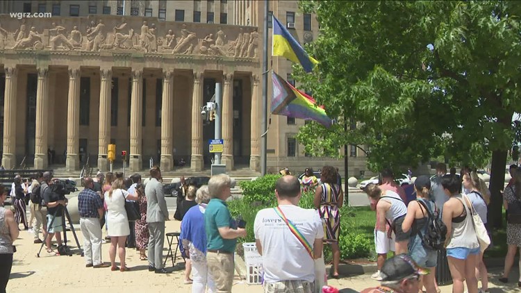 Flag raised to kick off Pride Week in Buffalo