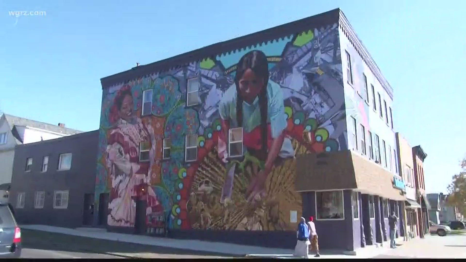 New Public Art In Buffalo's Hispanic Corridor