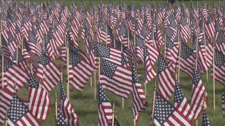 Special tribute of flags in Batavia recognize victims of 9/11