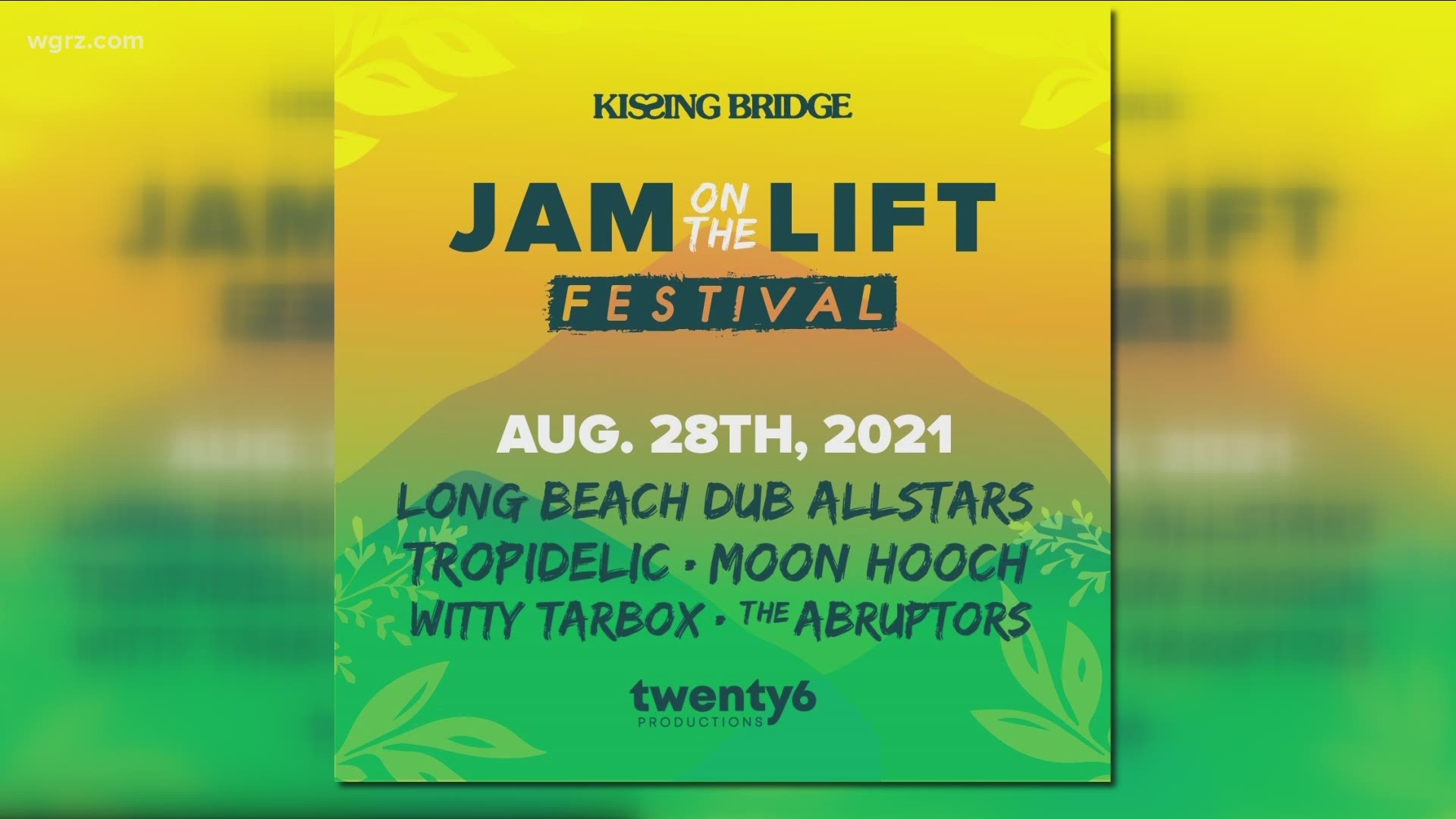 Kissing Bridge To Hold The Jam On The Lift Festival