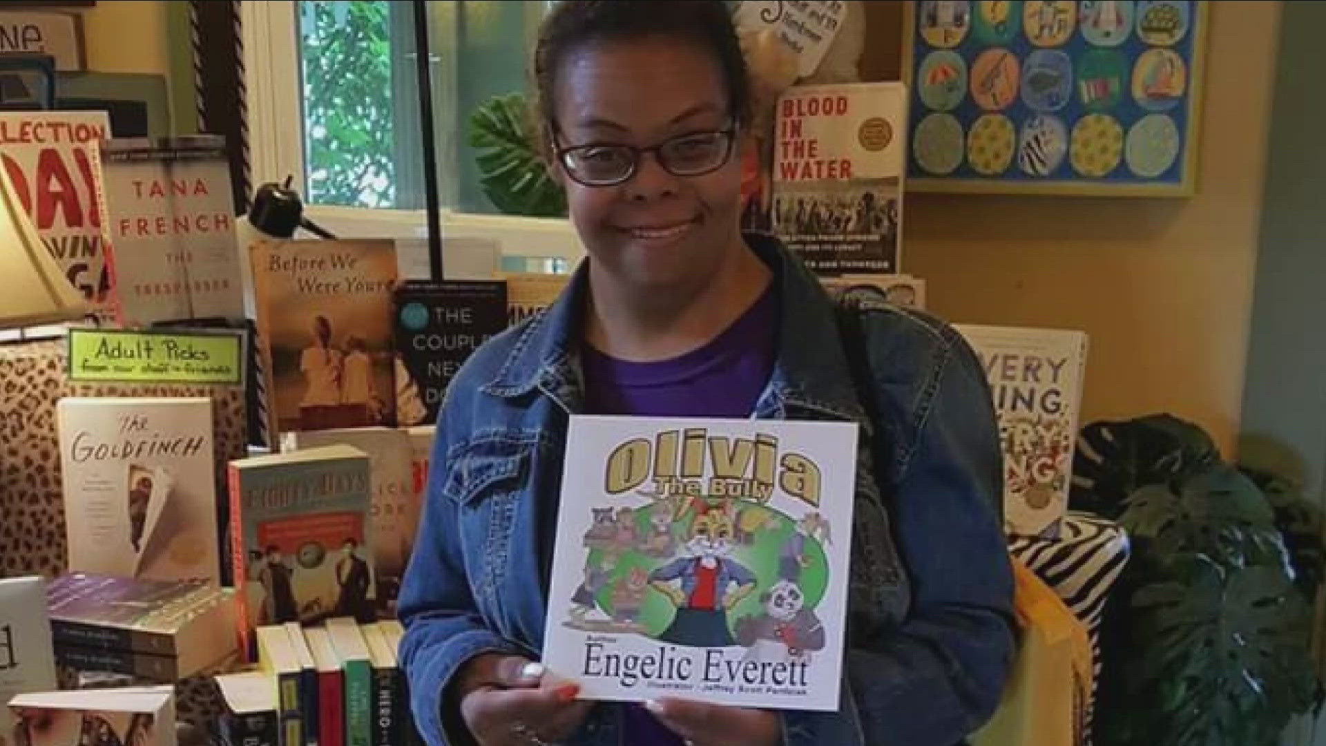 Advocate and author Engelic Everett just published her second children's book... "Olivia & The Flying Meatballs!"