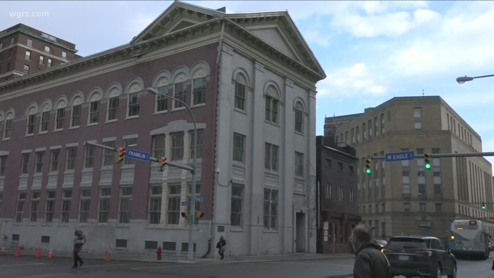 Erie County used Covid funds to transform a 189 year old building which once hosted John Quincy Adams, Abraham Lincoln and Millard Fillmore into its new health hub.