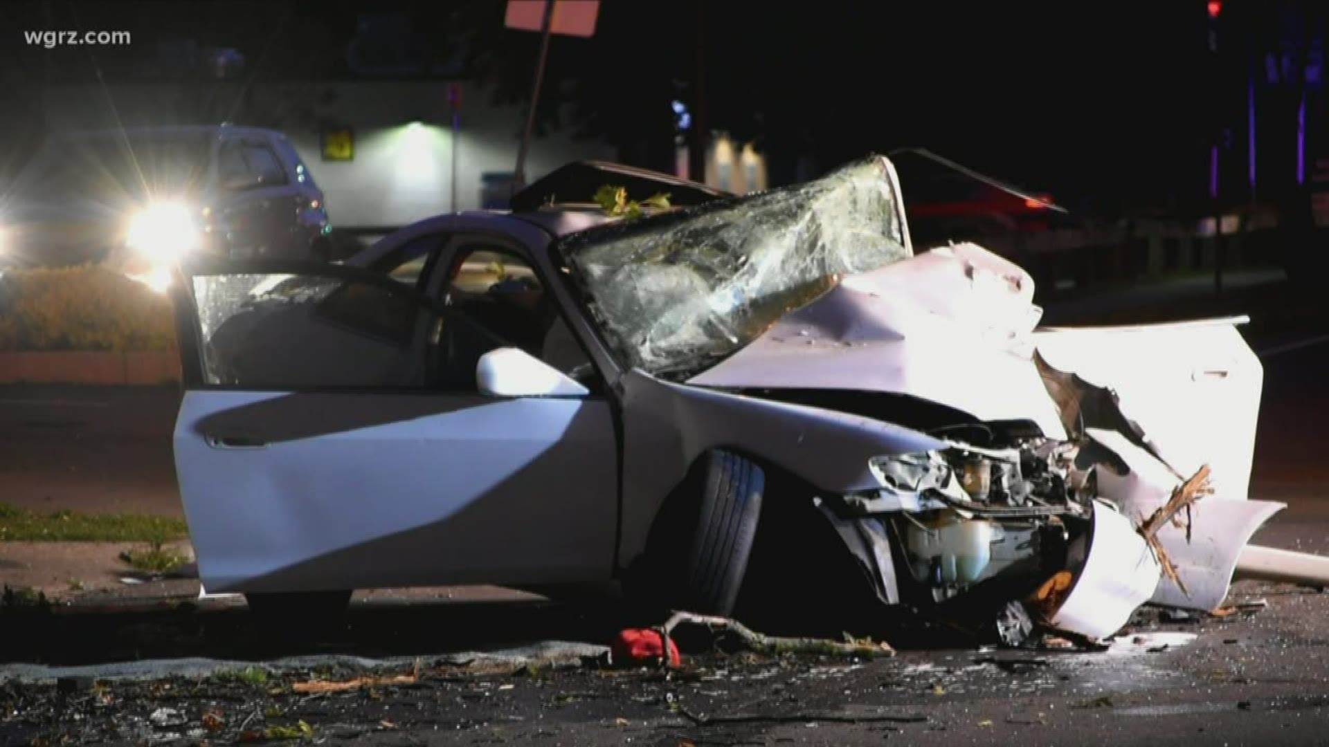 One man is dead following a single car crash in Lockport this morning. Police say the vehicle was heading north on South Transit when it went off the road and hit a tree around 4:30 this morning.