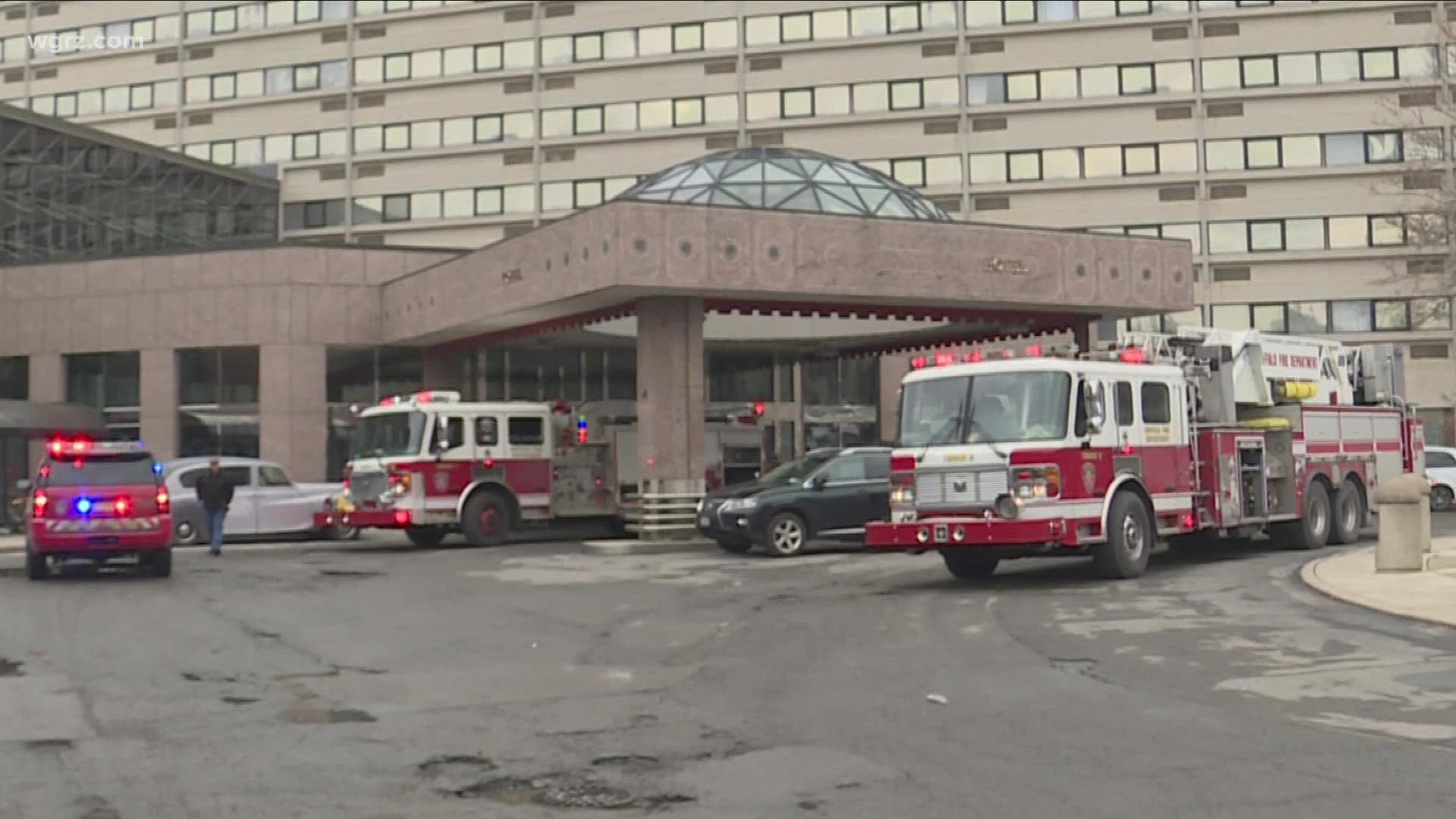 Buffalo's mayor is calling rumors involving the cause of Thursday's night fire at the Buffalo Grand Hotel "troubling."
