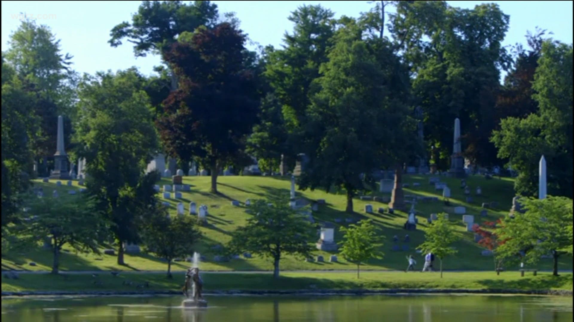 A man from Buffalo is now facing charges for allegedly stealing several bronze statues from Forest Lawn Cemetery.