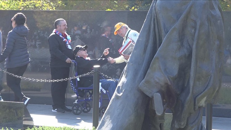Buffalo Niagara Honor flight takes veterans to Washington D.C.